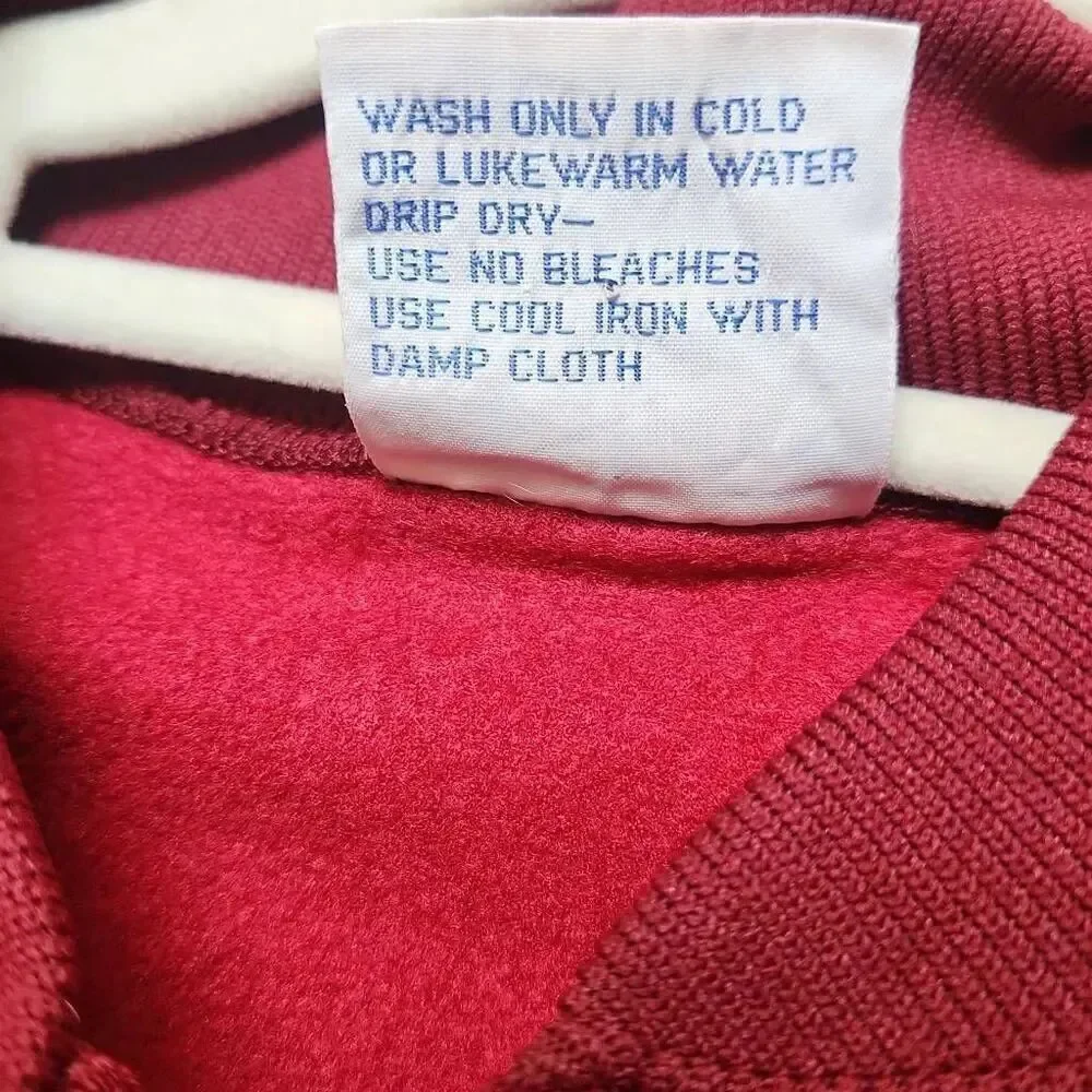 VTG Adidas Unisex Size Medium ATP Keyrolan Crimson Gray 3 Stripes Track Jacket